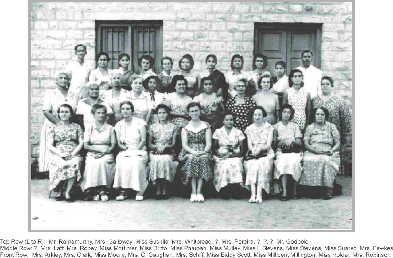 1952 teachers BCGS