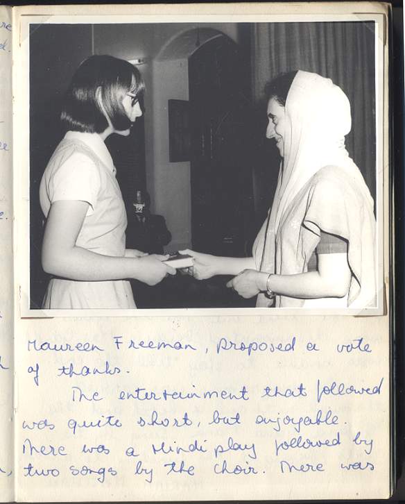 centenary prize day photo SK w Indira Gandhi
