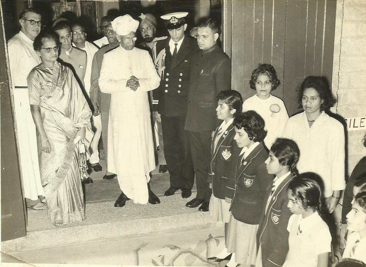 Pres Radhakrishna's visit 1965, provided by Ninette Suares